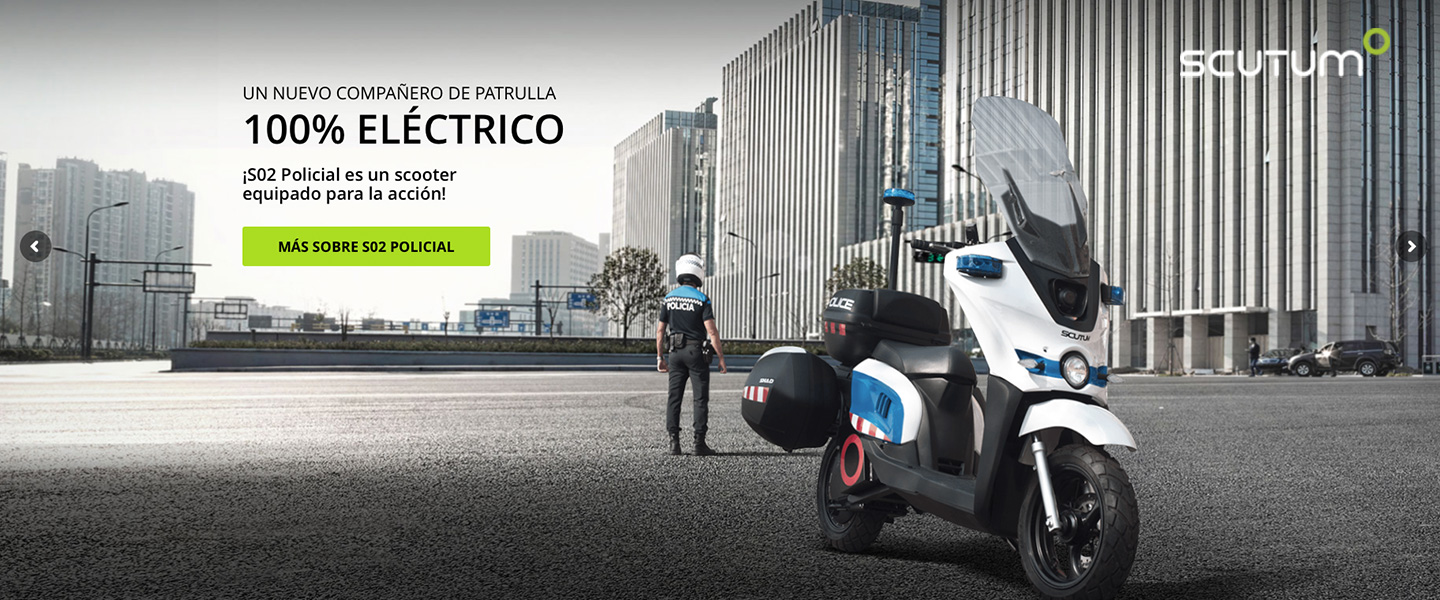 moto electrica policial